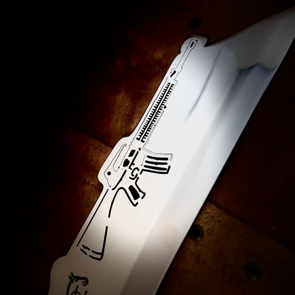 Cutelo Artesanal Fuzil! Rf1173